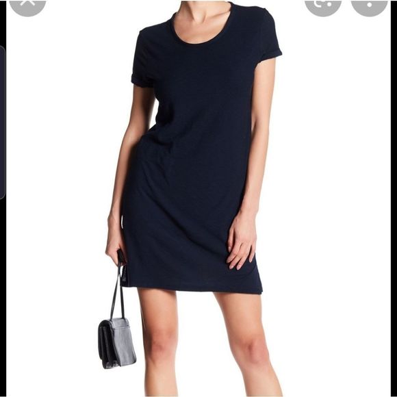 James Perse Dresses & Skirts - Standard James Perse black tshirt dress sz 2